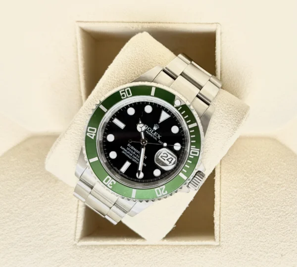 Rolex Submariner “Kermit” — Reference 16610LV