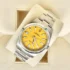 Rolex Oyster Perpetual Yellow Dial Ref. 124300