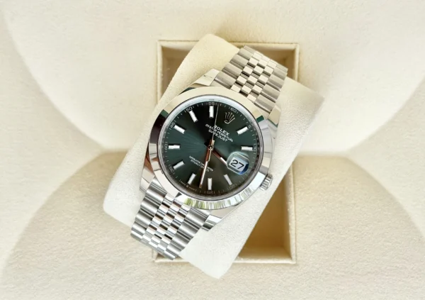 Rolex Date-Just Mint Green Ref. 126300