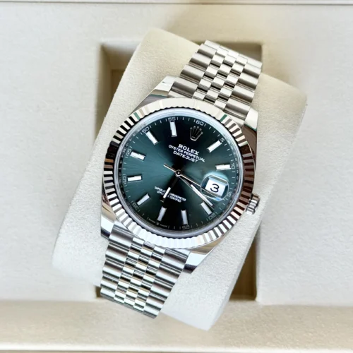 Rolex Date-Just Mint Green Ref. 126334