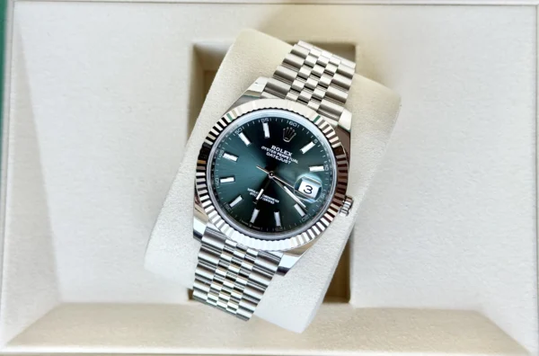 Rolex Date-Just Mint Green Ref. 126334
