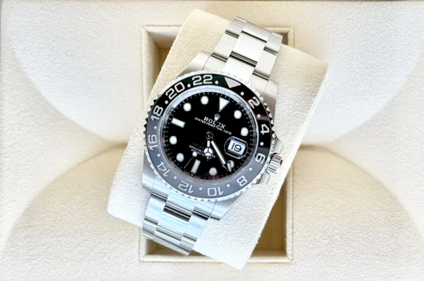 IMG_0878 Rolex GMT-Master II Bruce Wayne Ref. 126710GRNR